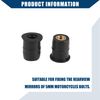 Hihaha M5 Motorcycle Windscreen Screw Fairing Windscreen Bolt /10pcs