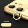 WEOFUN Camera Lens Protector for iPhone 11 6.1" [9H Hardness] [Scratch Resistance] [Case Friendly] [High Definition]-Yellow