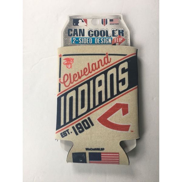 Cleveland Indians Cooperstown Can Cooler 12 oz. Koozie