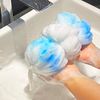 Loofah Sponge Luffas Shower Puff Pouf Ball Exfoliating Body Back Scrubber for Men&Women(3-Pack)