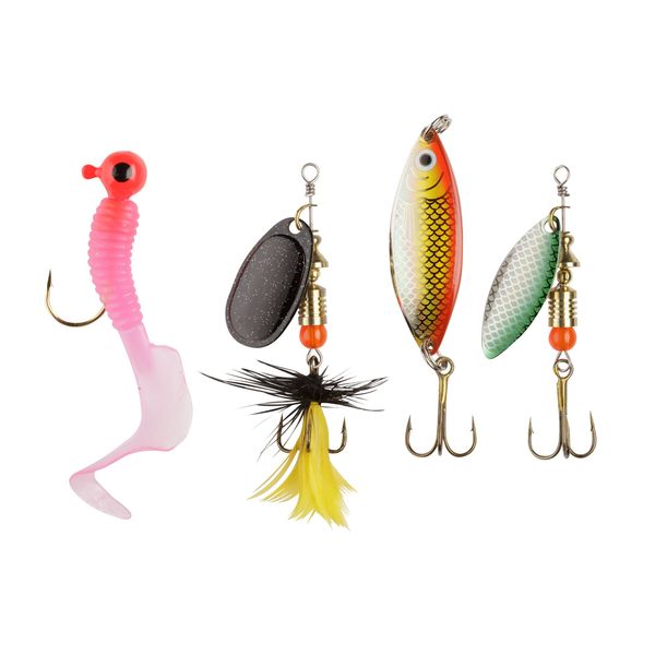 ABU GARCIA PERCH LURE KIT ASSORTED COLOURS 4 PACK 1115260