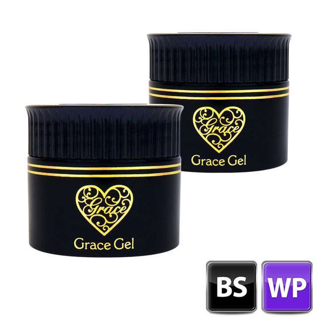 ●Yu-Packet not available ●Non-sanding No sanding required<br> Grace gel base &amp; wipeless top set