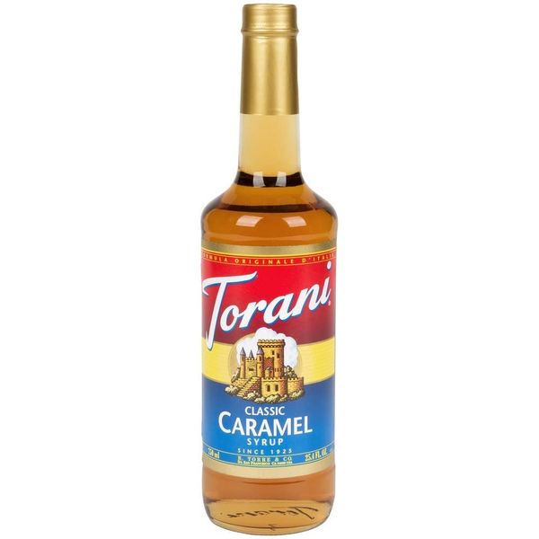 Torani CLASSIC Caramel Syrup, 750 mL