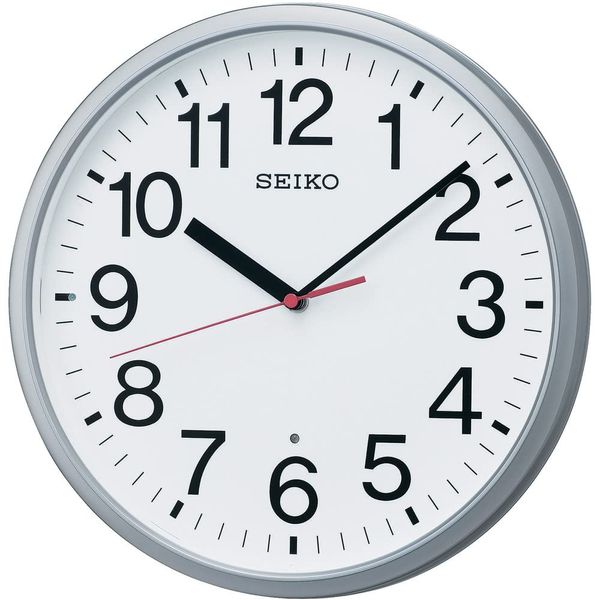 Seiko Clock Clock Radio Analog Silver Metallic KX230S