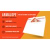 CardShellz Armalope Envelope Single Pocket 50 Count for eBay Standard Shipping