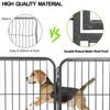 Expandable 16 Panel Dog Kennel Exercise Playpen Multiple Shape Safe For Pet 32"