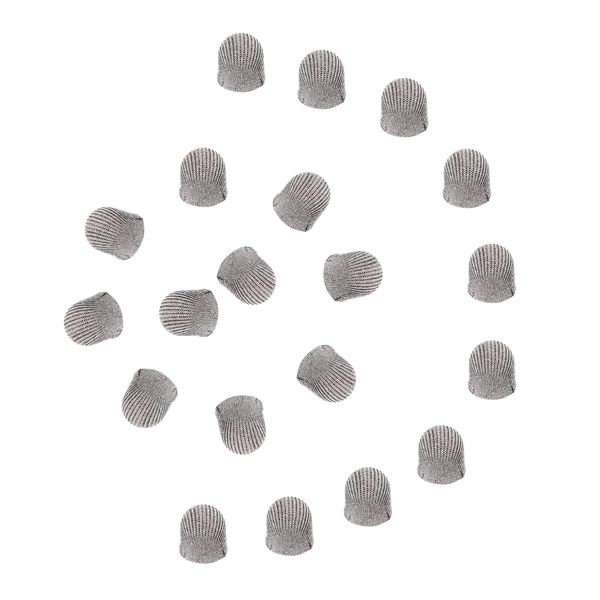 sourcing map 20Pcs Replacement Fiber Mesh Tips For Stylus Pens 6.5mm Suitable For Capacitive Touch Screen,High Sensitivity,Soft,No Scratch Screen Pen Tip