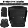 Flame Retardant Tool Kit Protective Bag with Replacement Probe Tip Hole, Black