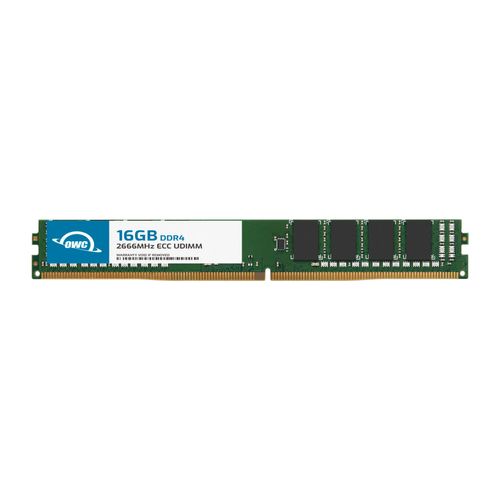 OWC 16GB DDR4 2666 PC4-21300 CL19 2Rx8 VLP 288-pin 1.2V VLP ECC Unbuffered DIMM Memory RAM Module Upgrade Compatible with Supermicro Motherboard X11SSZ-F X11SSZ-TLN4F