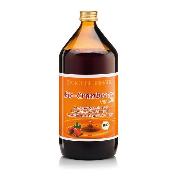 Sanct Bernhard Bio-Cranberry-Vitalsaft | 1 Liter