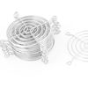 sourcing map 15 PCS Computer Fan Guard Metal Wire 80mm Fan Grill Protector (Silver)
