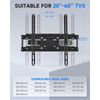 Full Motion TV Mount Bracket VESA Wall Mount for 20" - 60" LED LCD