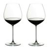 Riedel Veritas Pinot Noir Wine Glasses Set of 2 Clear