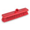 Robert Scott 30cm Washable Soft Bristle Broom Head Colour Coded (Red)