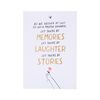 Hallmark Sympathy Card - Contemporary Text Based Design with Sentimental Message