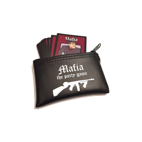 Apostrophe Games Mafia The Party Game – Game of Lying, Bluffing, Deceit –38 Role Cards, Card Game for Adults and Teens – Interactive Board Game for Friends, Family