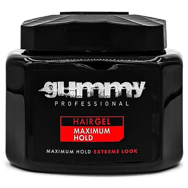 Gummy Hair Gel 700ml Fonex Professional Extreme Look Maximum Hold Styling Style