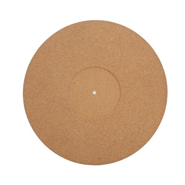 Joyzan Turntable Record Mat, Diameter 295mm Platter Mat Vinyl Slipmat Pad Soft Anti Static Non Slip Cork Enhance Sound Quality Reduce Vibrations for LP 12 Inch Player Audiophiles Enthusiasts