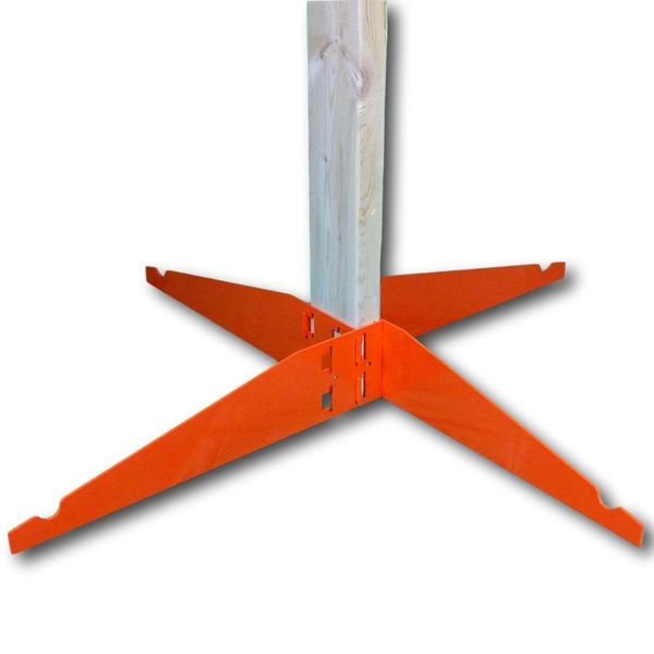 Rangetime Steel Targets - X-base 2x4 Target Stand Base