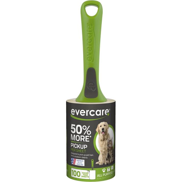 Evercare Pet Extreme Stick Plus 100 Sheet Lint Roller