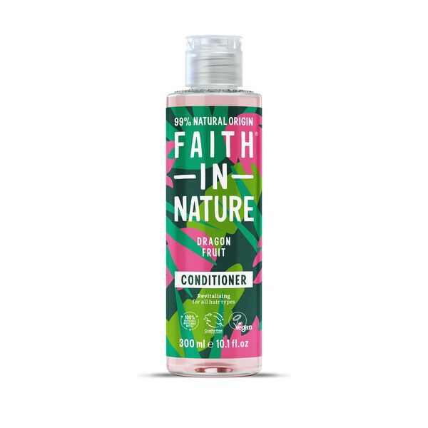 Faith In Nature 300ml Natural Dragon Fruit Conditioner, Revitalising, Vegan & Cruelty Free, No SLS or Parabens, For All Hair Types