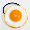 Design Pocket Food Sample Fried Egg Round Hair Elastic