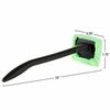 2 Windshield Cleaner Microfiber Cloth Handle Pivoting Head Car Auto  Home window