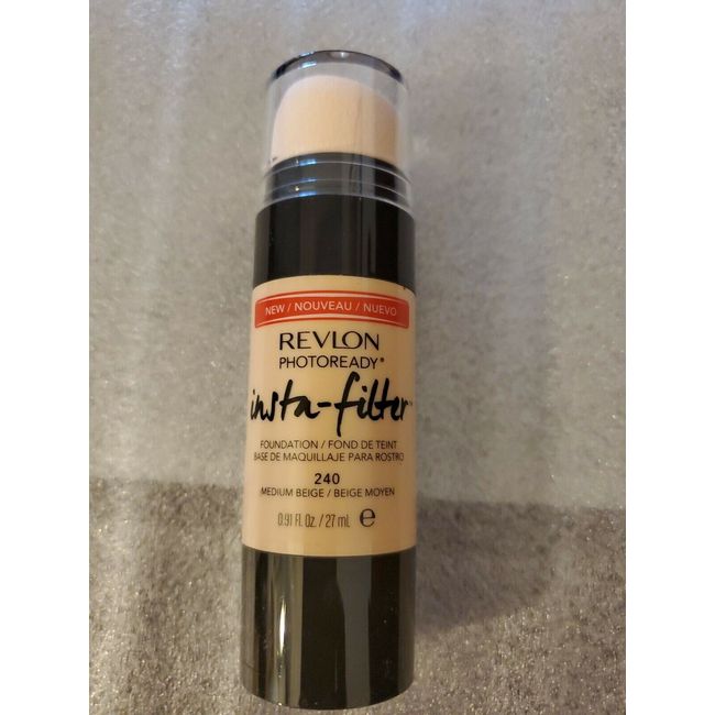 2 Revlon Photoready Insta-Filter Foundation Broken Seals 240 - Medium Beige