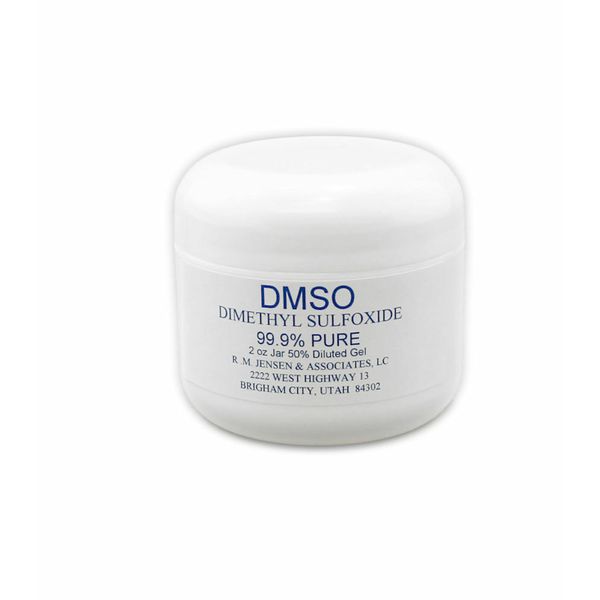 DMSO 50% GEL WITH DEIONIZED WATER 2 OZ JAR