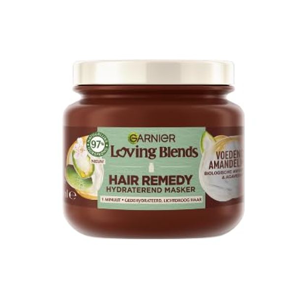 Garnier Loving Blends Hair Mask 340ml Hydrating Almond Milk