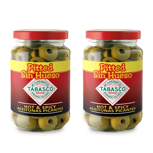 Tabasco Peated Green Olives, 340g, 2 Pieces