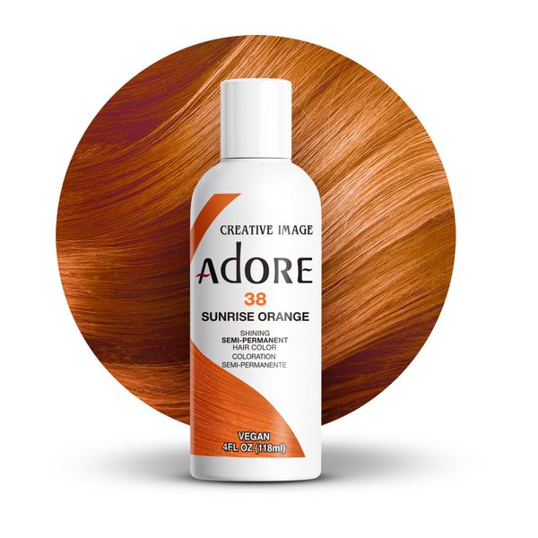 Adore Shining Semipermanente Haarfarbe, 38 Sunrise Orange