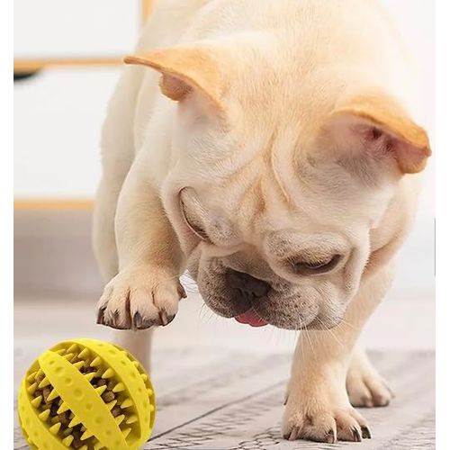 2 Pack Blue and Green Fun Indoor Outdoor 2.75in Dog Treat Holding Ball.