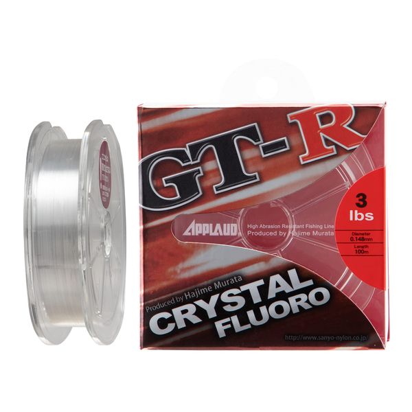 SANYO NYLON APPLAUD CRYSTAL FLUORO 100m 6lb