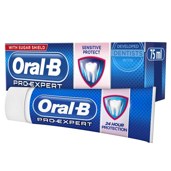 Oral-B Pro-Expert Sensitive and Gentle Whitening Toothpaste, 75 ml