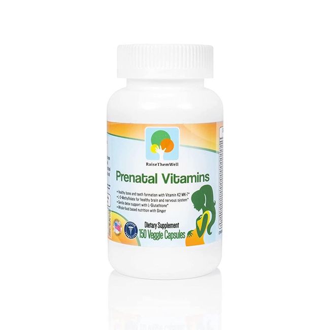 Raise Them Well Multivitamin Prenatal K2 MK7