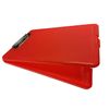 A4 Clipboard Box File Durable Waterproof Document Filing Storage Case Office (Red)