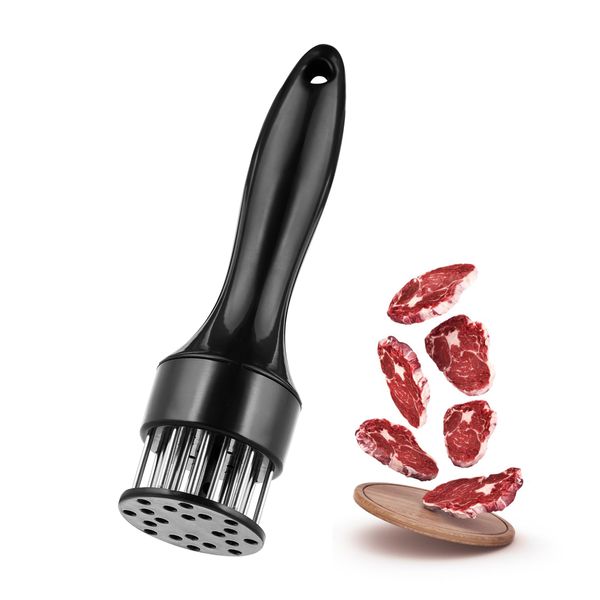 Meat Tenderizer, OLULU Stainless Steel Needle Ultra Sharp 20 Blades Meat Tenderizer Tool for tenderizing Chicken, Beef, Steak, Veal and Pork