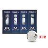 MAZEL Premium Soft Golf Balls One Dozen