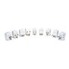 Ceptics 3 Outlet Travel Adapter Plug Type L for Italy