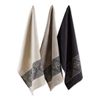 DII Tabletop Kitchen Collection, Cotton, Fleur De Lis, Dish Towel Set