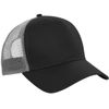 Beechfield Snapback Trucker Cap (One Size) Navy Blue/Navy Blue Uniform Grey