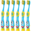 Colgate Bluey Toothbrush for Children with Suction Cup, Kids 2-5 Years Old, Extra Soft (Colors & Characters Very) - Pack of 6