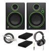 Mackie Multimedia Bluetooth Monitor with Headphones and Knox Gear Isolation Pads