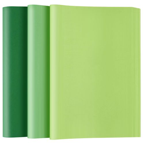 Bouiexye 60 Sheets Green Tissue Paper Multicolor Tissue Paper Bulk Gift Wrapping for DIY Art Craft Floral Birthday Baby Shower Party Festival