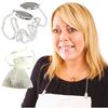 Burwells Silver-Tone Napkin Clip On 19" Chain - Keep Your Napkin Securely Placed While Dining