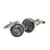 Retro Car Fuel Gauge and Speedometer Dial Cufflinks Presented in a Box