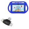 BoxWave Smart Gadget Compatible with Veidoo Kids Tablet (7 in) - AllReader SD Card Reader, microSD Card Reader SD Compact USB - Jet Black