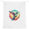 'Colourful Hummingbird' Laundry/Washing/Storage Bag (LB00031979)