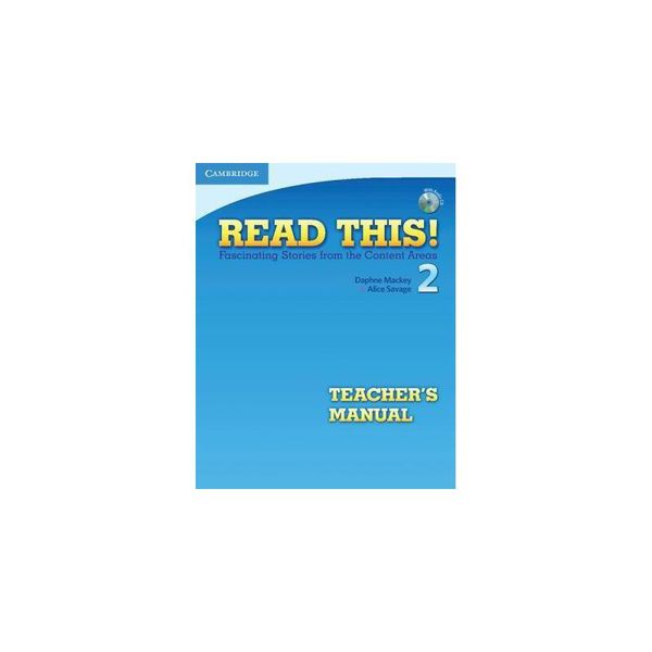 【预订】Read This! Level 2 Teacher's Manual with Audio CD: